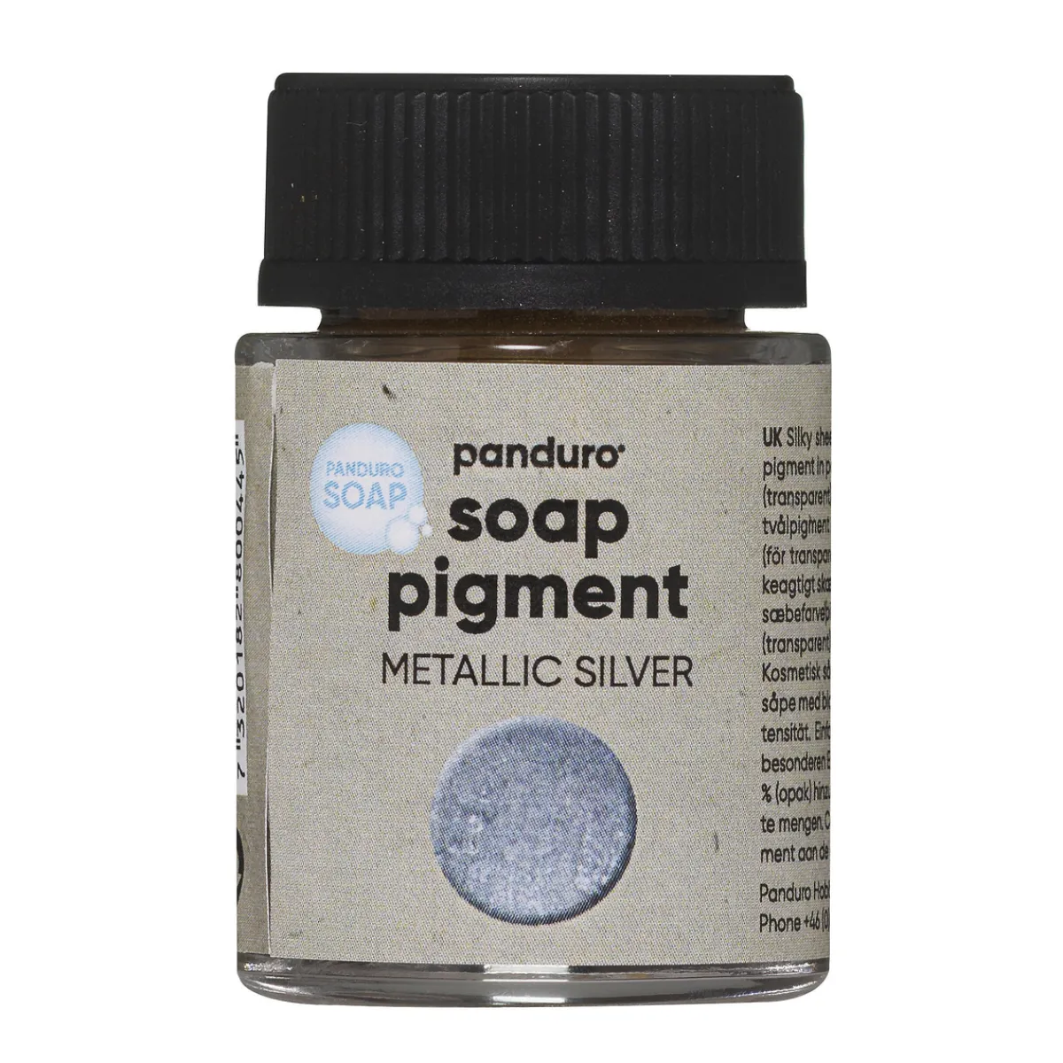 Panduro Hobby Tvålpigment metallic silver | Tvål Tillbehör