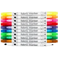 Panduro Hobby Twintip textilpennor 10 st | Textilpennor