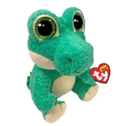 TY Beanie Boo Ernie – den kramiga och nafsiga alligatorn! H. 15,5 cm | Barn Gosedjur