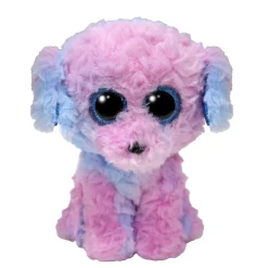 TY Beanie Boo Flora – den snälla pudeln i söta färger! H. 15,5 cm | Barn Gosedjur