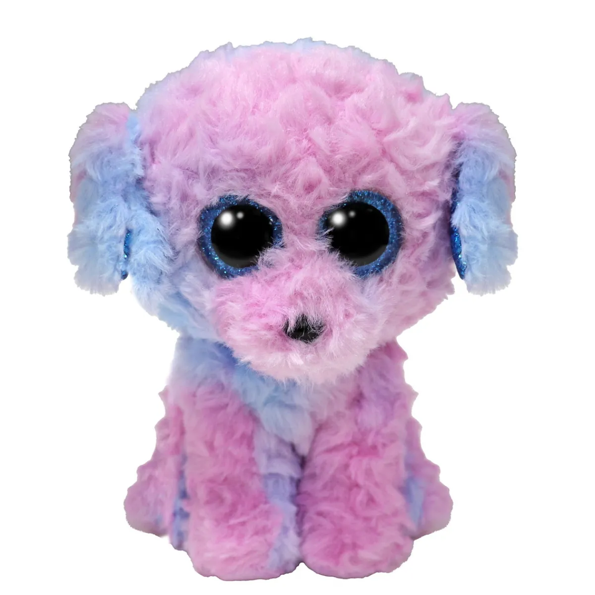 TY Beanie Boo Flora – den snälla pudeln i söta färger! H. 15,5 cm | Barn Gosedjur