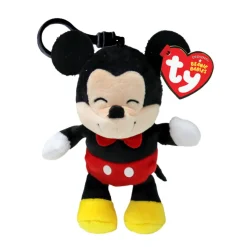 Barn TY Beanie Boos Clip Mickey Mouse, Musse Pigg från Disney! 7×5×9 cm