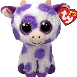 Barn TY Beanie Boos Ethel 15,5 cm – en söt och lite speciell ko!