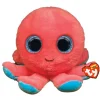 Barn TY Beanie Boo Sheldon 15,5 cm – bläckfisken Sheldon