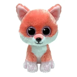 TY Beanie Boo Vixen – den busiga lilla räven! H. 15,5 cm | Barn Gosedjur
