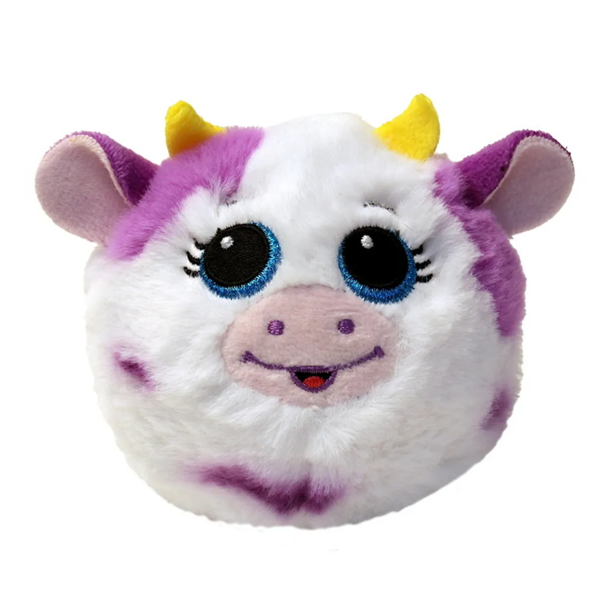 TY Beanie Bouncers Daisy – den glada och färgsprakande kossan! Ø7,5 cm | Barn Gosedjur