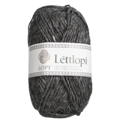 LOPI by Istex Ullgarn Istex Lettlopi 50g antracit – 0058 Dark grey heather | Ullgarn