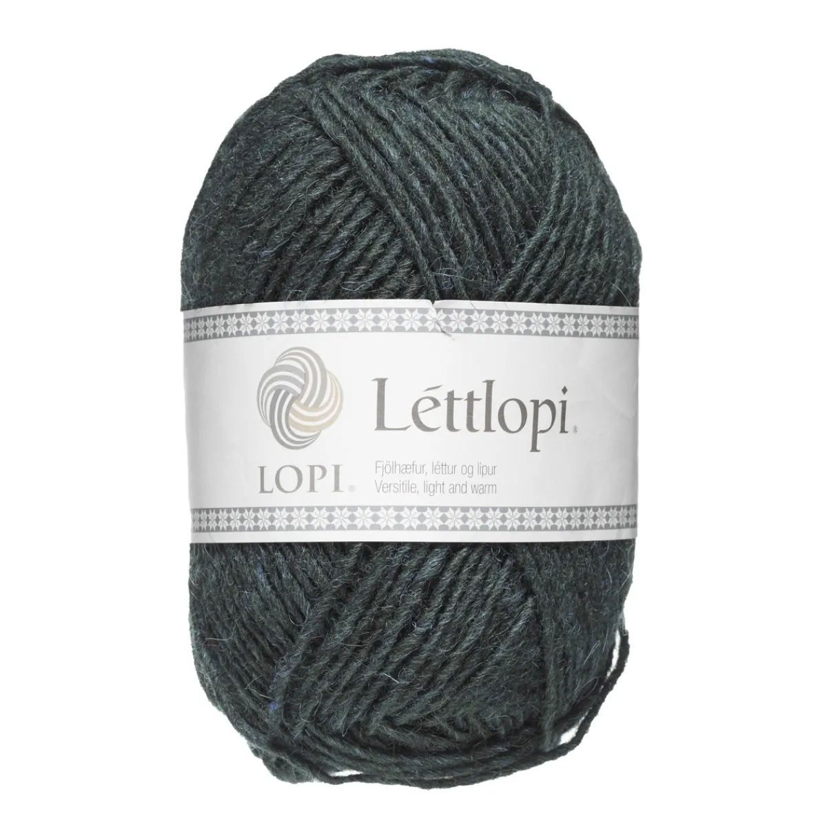 LOPI by Istex Ullgarn Istex Lettlopi 50g flaskgrön – 1405 Bottle green heather | Ullgarn