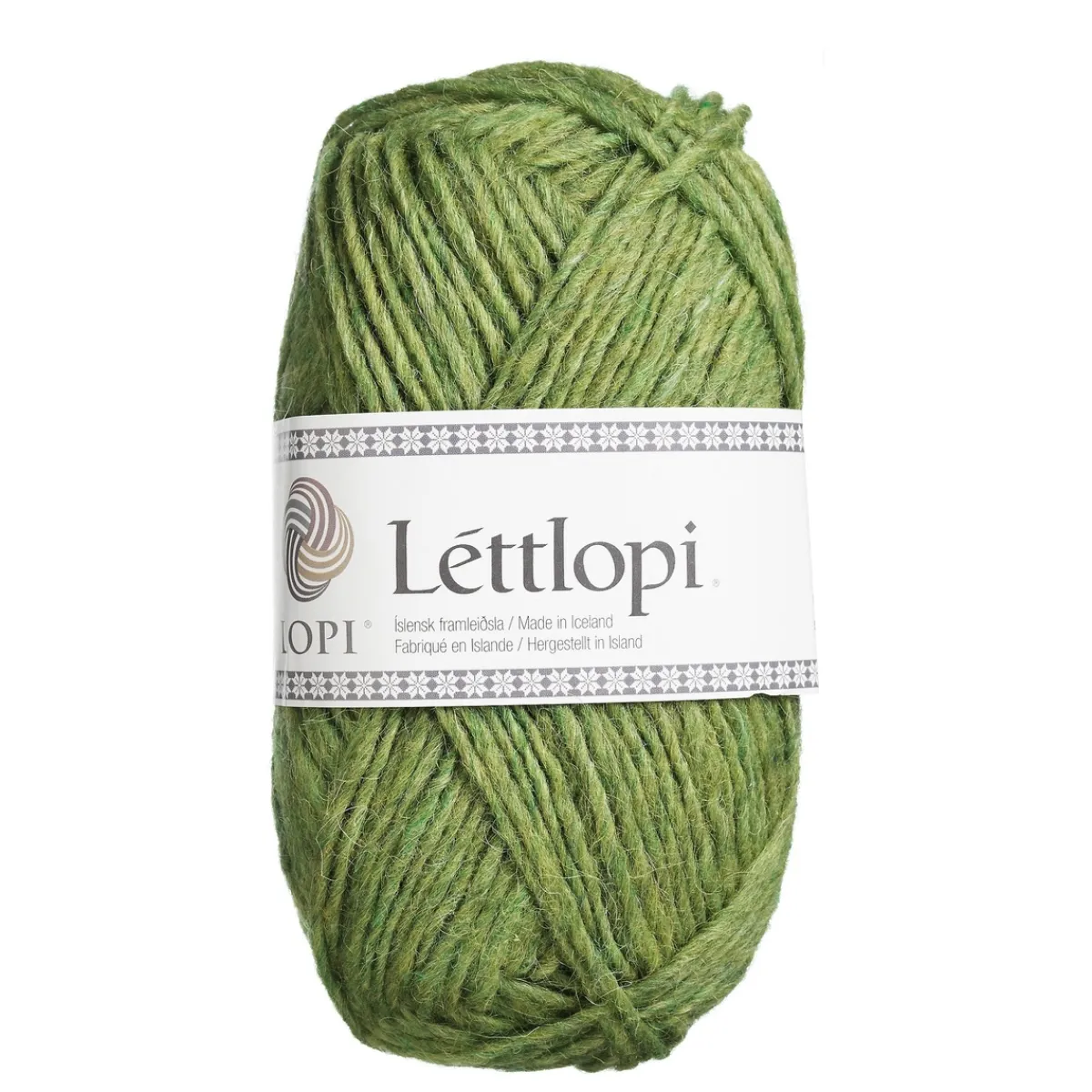LOPI by Istex Ullgarn Istex Lettlopi 50g ljusgrön – 1406 Spring green heather | Ullgarn