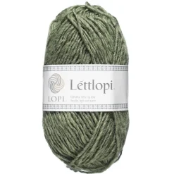 LOPI by Istex Ullgarn Istex Lettlopi 50g ljus skogsgrön – 9421 Celery green heather
