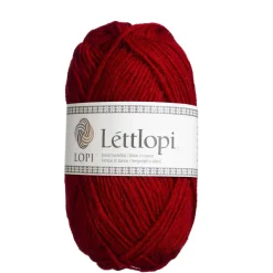 LOPI by Istex Ullgarn Istex Lettlopi 50g röd – 9434 Crimson red | Ullgarn