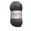 Järbo Ullgarn Alpacka Solo 50g mörkgrå – 29107 Dark grey | Ullgarn
