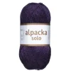 Järbo Ullgarn Alpacka Solo 50g mörklila – 29128 Eggplant purple | Ullgarn