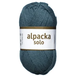 Järbo Ullgarn Alpacka Solo 50g petrol – 29131 Petrol horizon