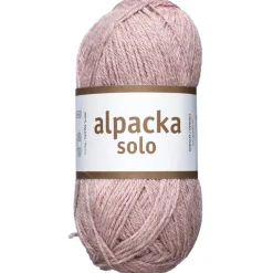 Järbo Ullgarn Alpacka Solo 50g puderrosa – 29126 Ballerina pink | Ullgarn