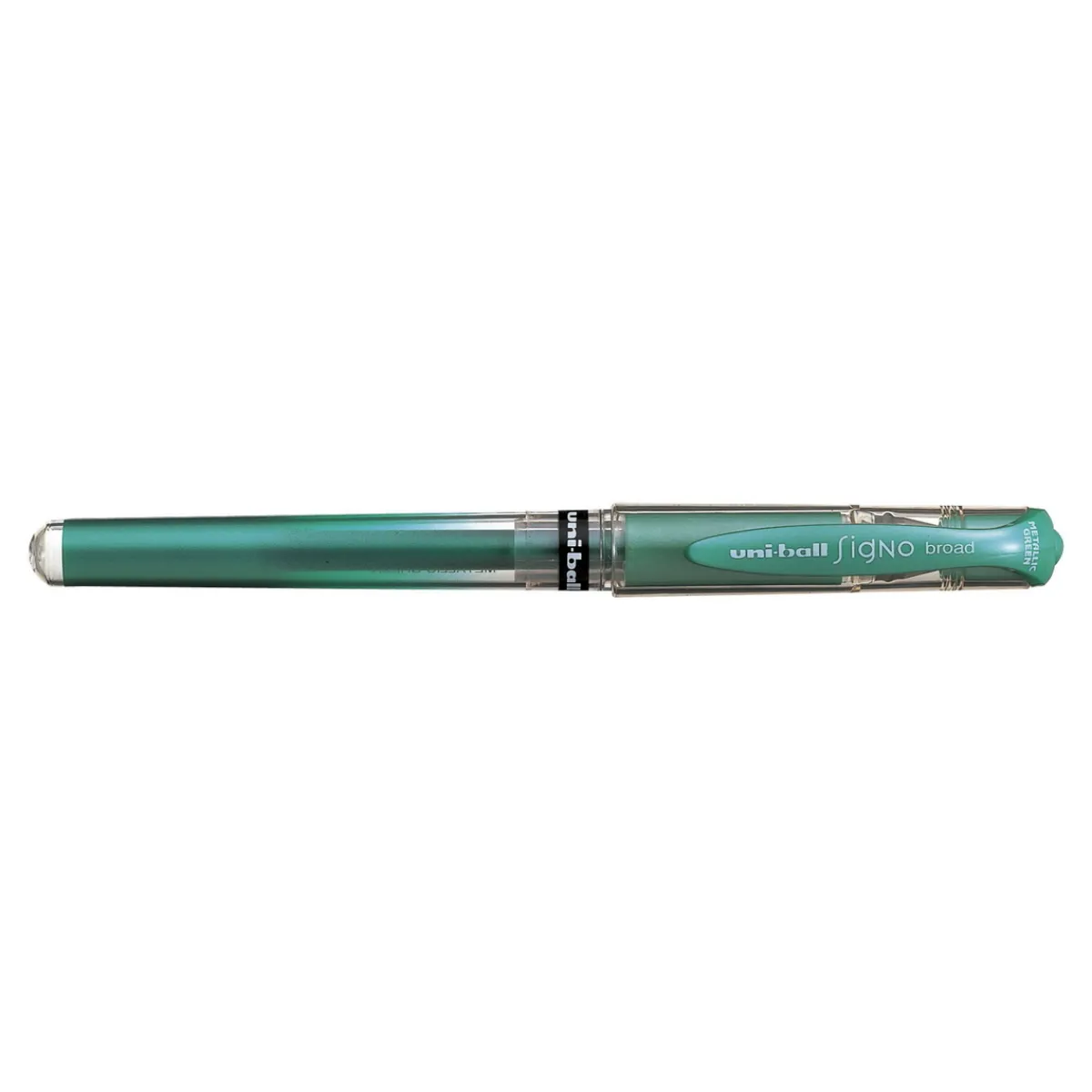 Uni -ball Signo Broad UM-153 – grön metallic | Gelpennor