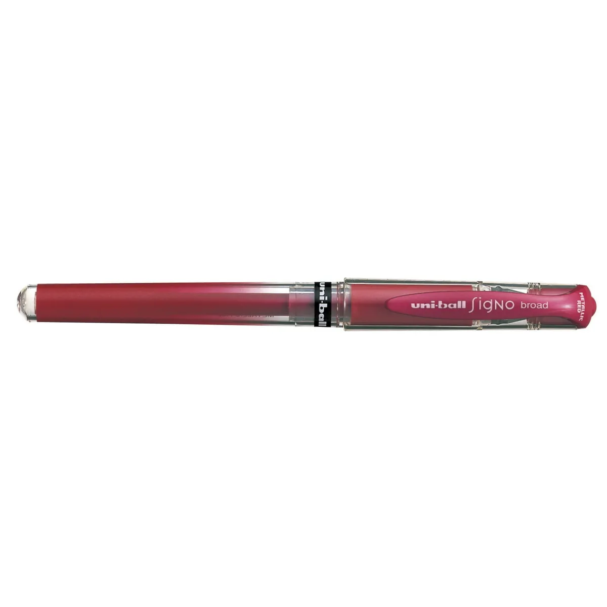 Uni -ball Signo Broad UM-153 – röd metallic