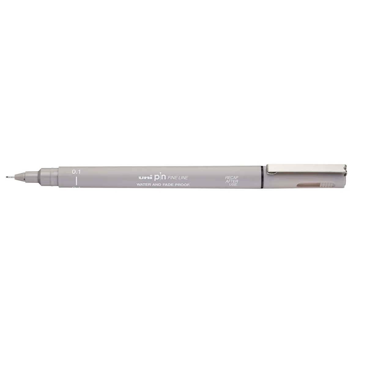 Uni Pin 0,1 Light Grey | Tuschpennor & Markers