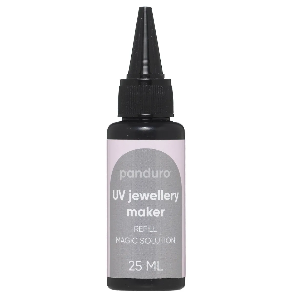 Panduro Jewellery UV-Gel Refill 25 ml för att att skapa charms & hängen. Avsedd för artikel 806421