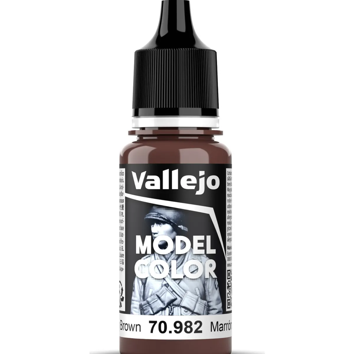 Vallejo Model Color 18 ml Cavalry brown mat 982 | Hobbyfärger