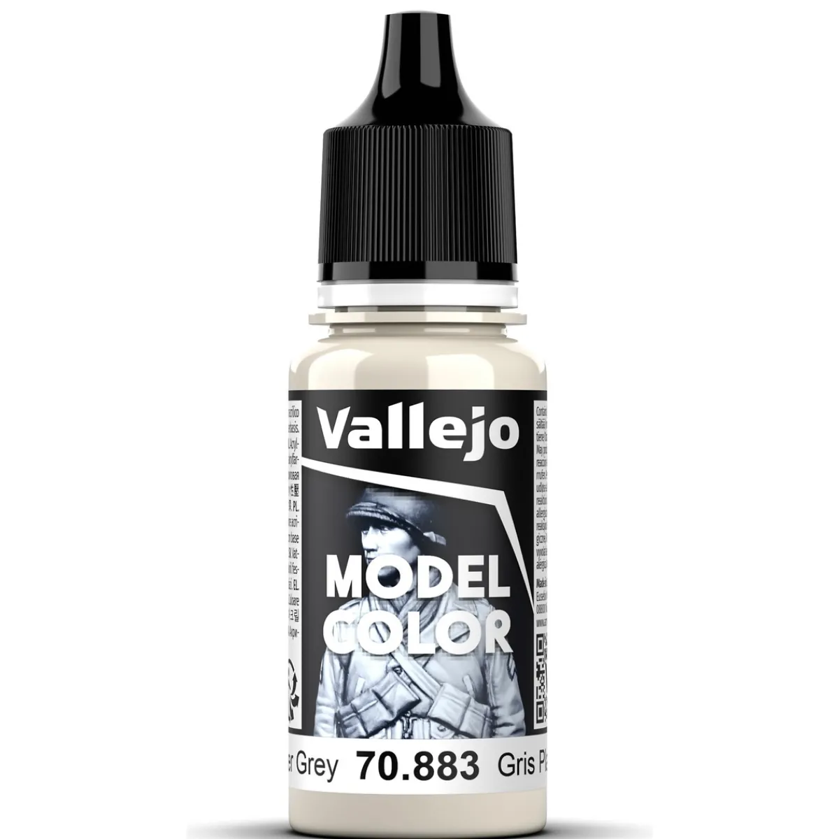 Vallejo Model Color 18 ml Silvergrey mat 883 | Hobbyfärger