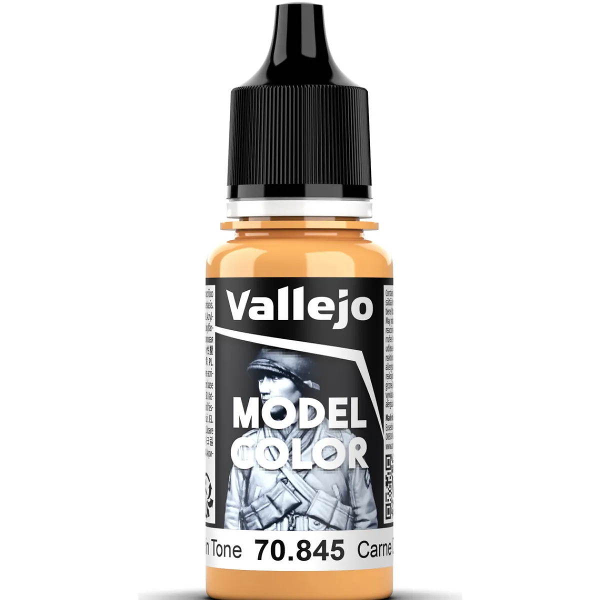 Vallejo Model Color 18 ml Sunny skin tone mat 845 | Hobbyfärger