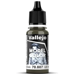 Vallejo Model Color 18 ml US olive drab mat 887 | Hobbyfärger