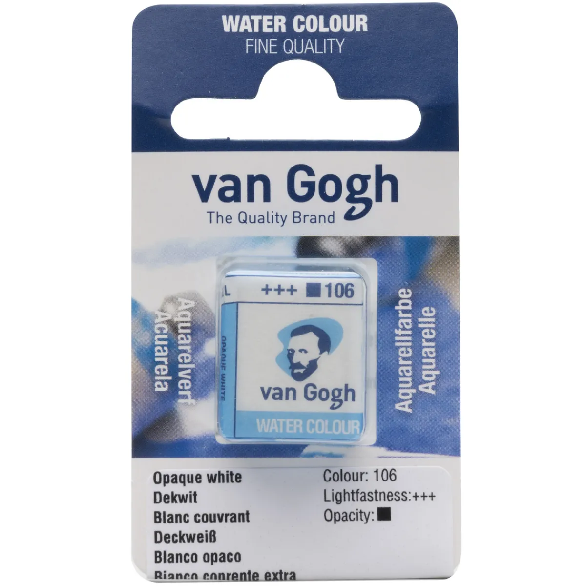 Van Gogh akvarellfärg halvkopp – Chinese White 108