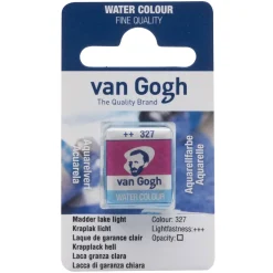 Van Gogh akvarellfärg halvkopp – Madder Lake Light 327 | Akvarell- & Vattenfärger