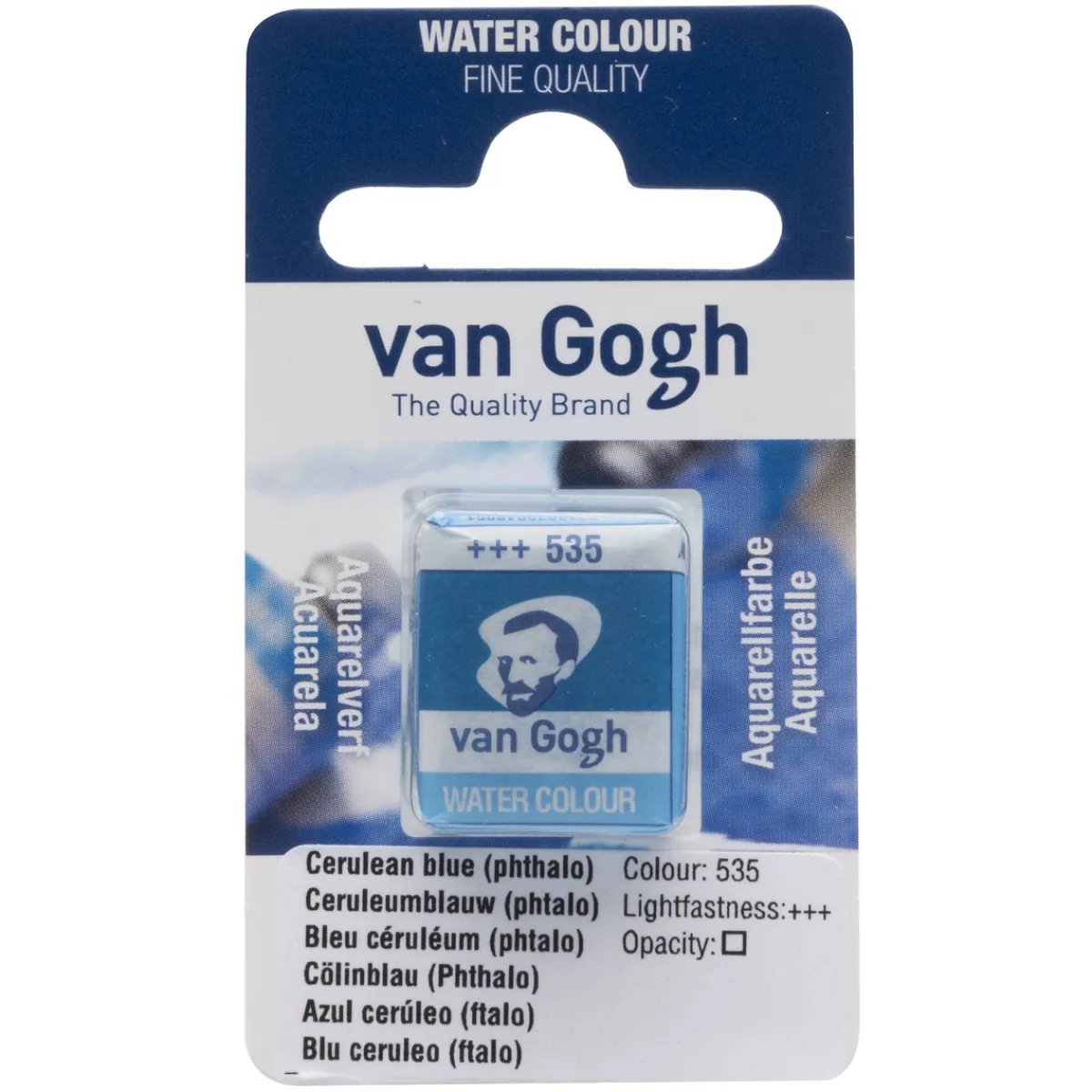 Van Gogh akvarellfärg halvkopp – Dusk Violet 560