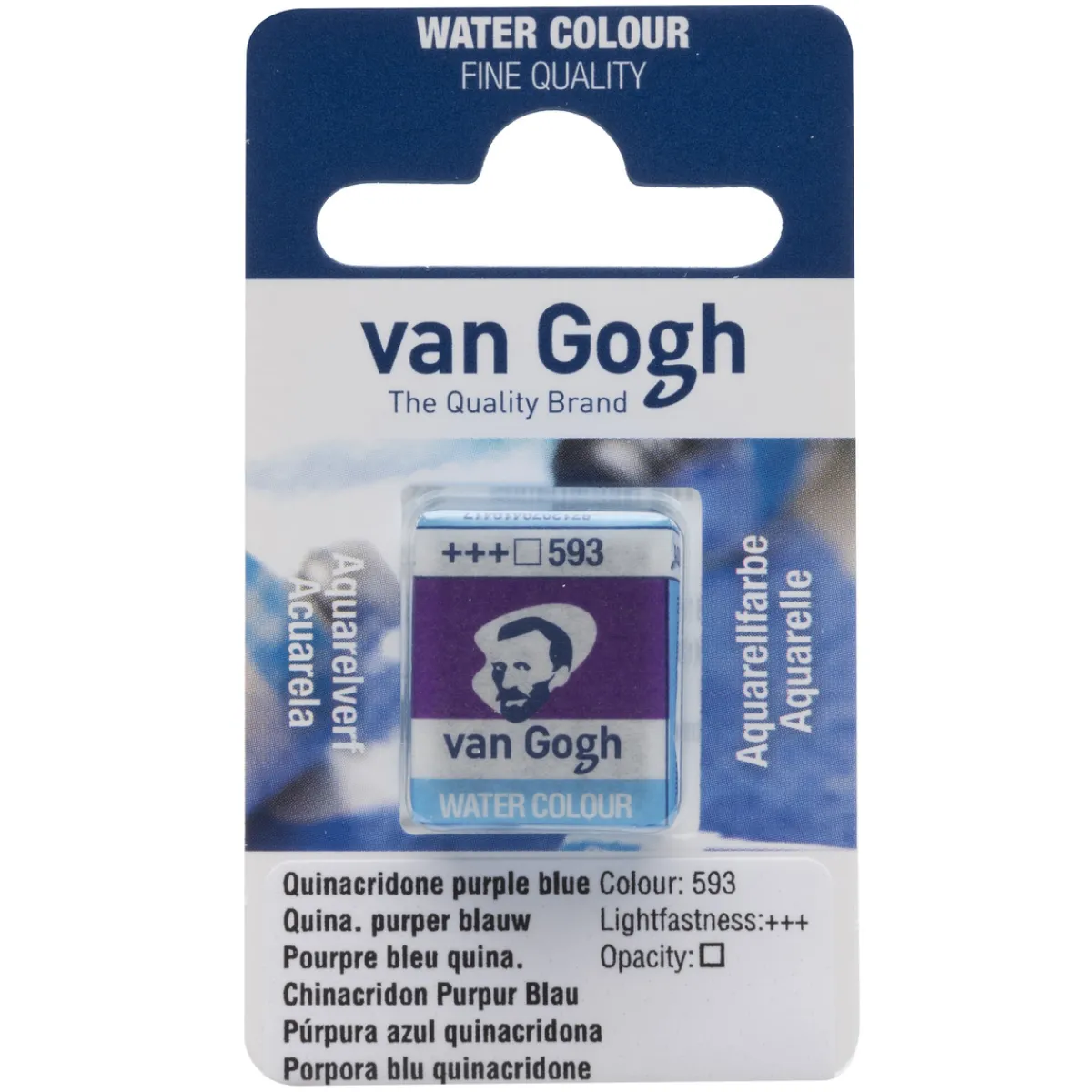 Van Gogh akvarellfärg halvkopp – Viridian 616