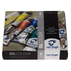 Van Gogh Oljefärg Starter Set - 6 x 20 ml | Oljefärger