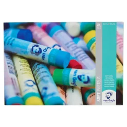 Van Gogh Soft Pastels set med 24 mjuka pastelkritor | Kritor