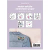 Panduro Hobby Vattenlösligt mellanlägg för broderi, 45x50 cm – 5,4 rutor (stygn) per cm² | Broderitillbehör