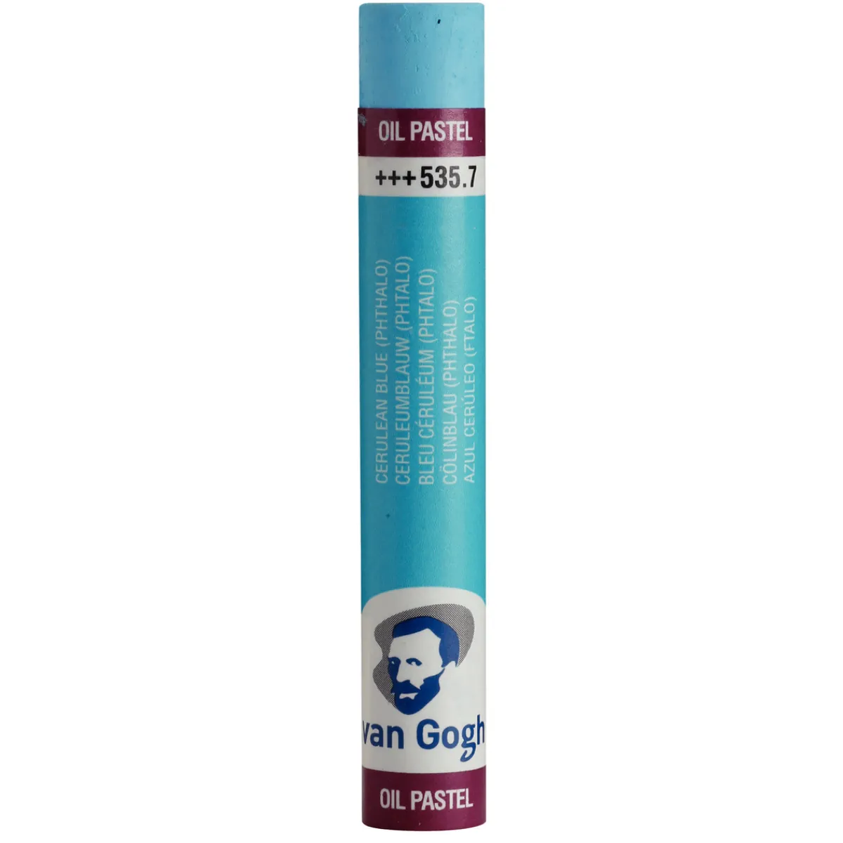 Van Gogh V Gogh oil pastel Cer. Blue 1 | Kritor