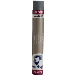 Van Gogh V Gogh oil pastel Green Grey