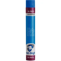 Van Gogh V Gogh oil pastel Ph. blue 1 | Kritor