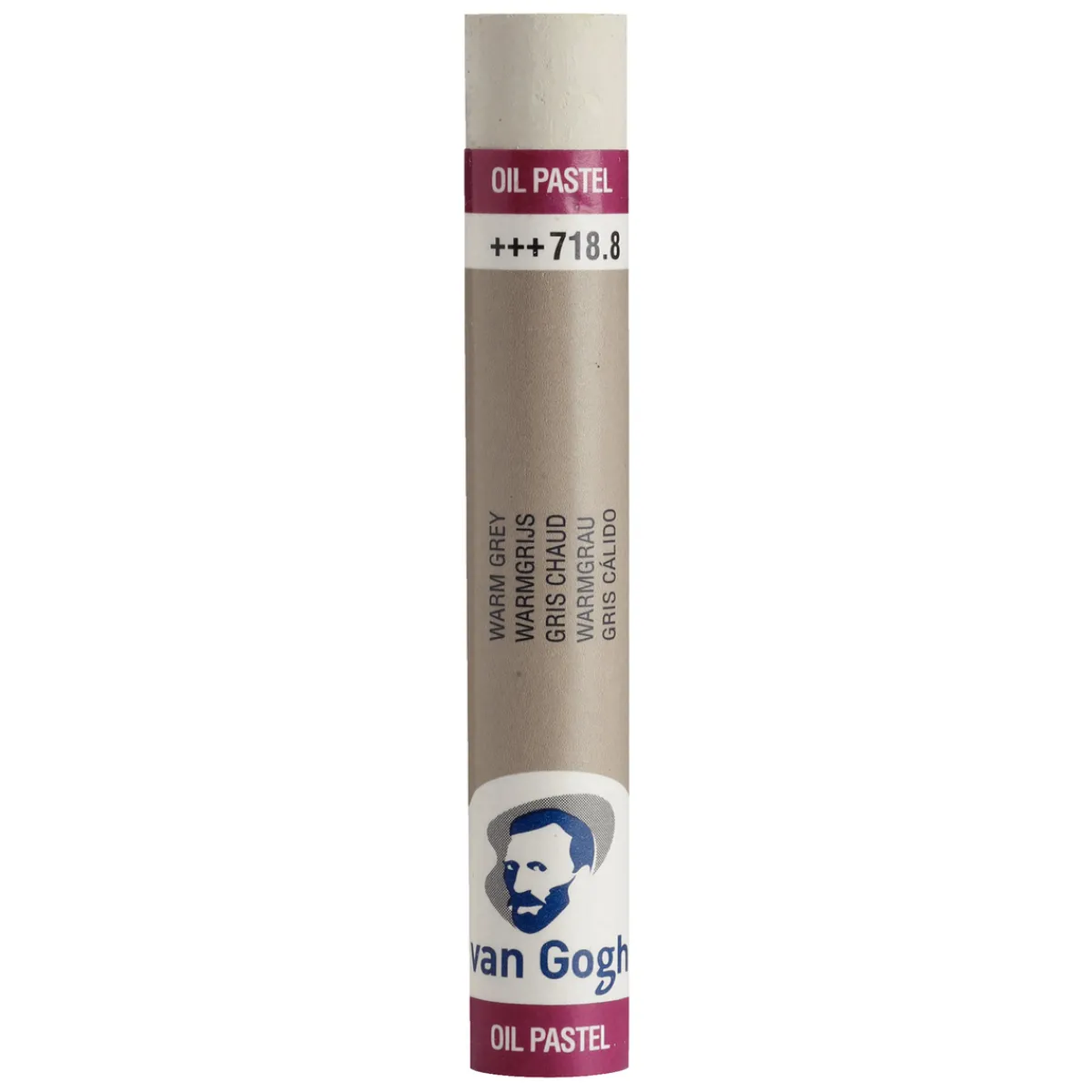 Van Gogh V Gogh oil pastel Warm grey