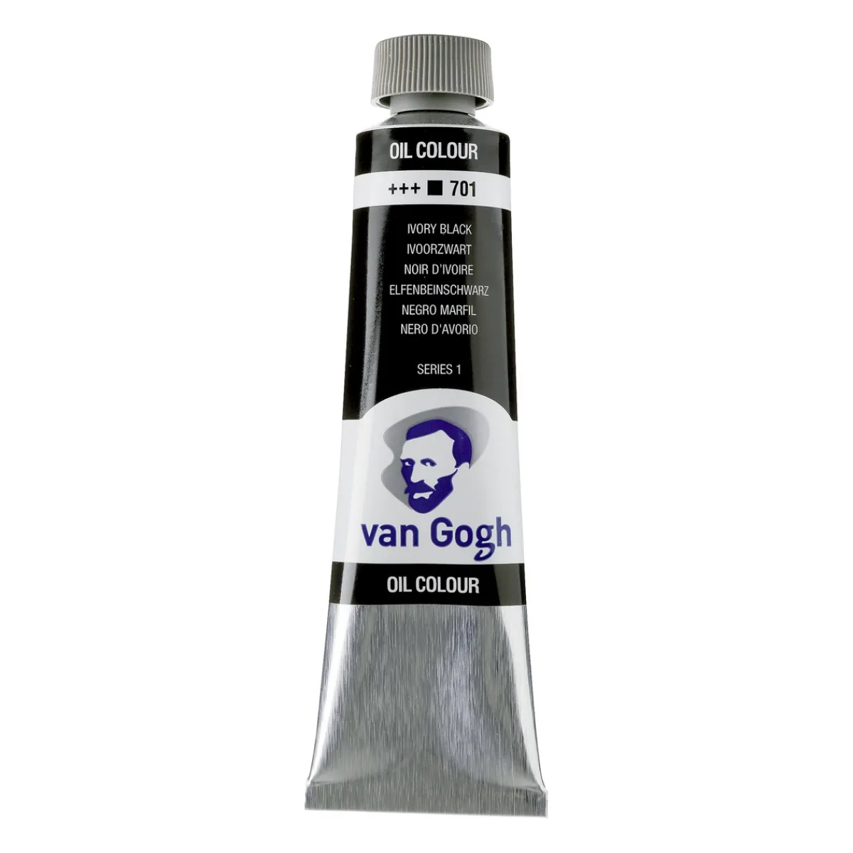 Van Gogh V Gogh olja 40ml Ivory black | Oljefärger
