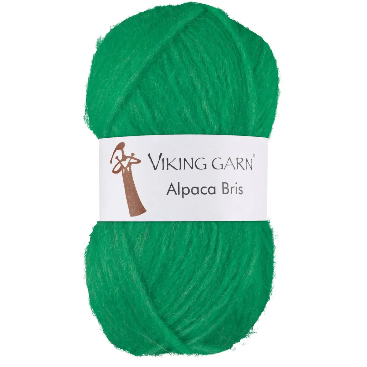 Viking Garn Alpaca Bris 50g grön 337 | Ullgarn