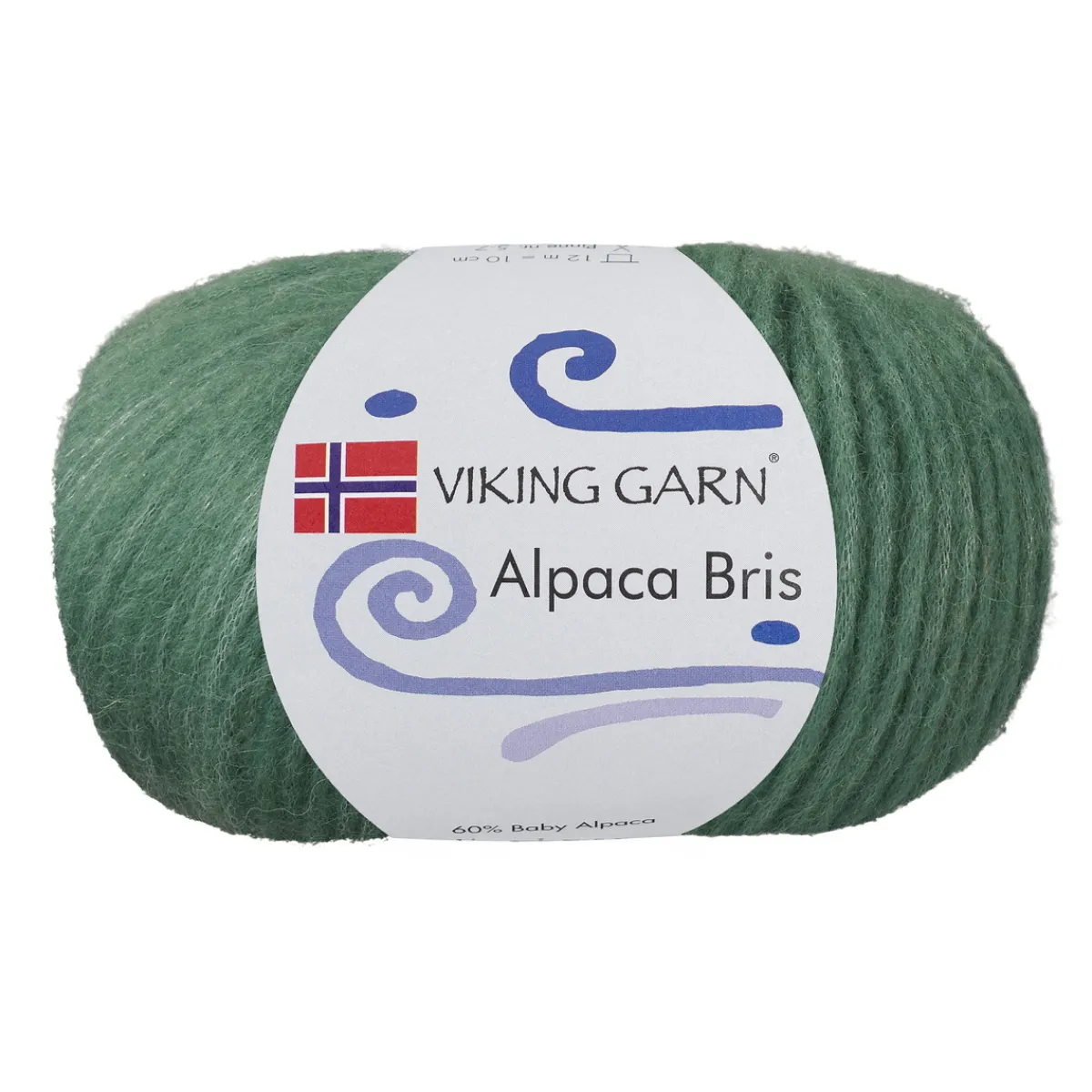 Viking Garn Alpaca Bris 50g jade 336 | Ullgarn