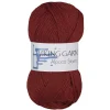 Viking Garn Alpaca Storm 50g mörkröd 558
