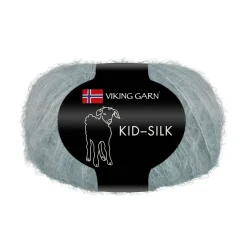 Viking Garn Kid-Silk 25g dimpetrol 314 | Mohairgarn