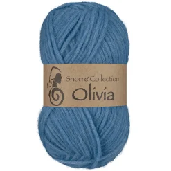 Viking Garn Olivia 50g ljus jeansblå | Ullgarn