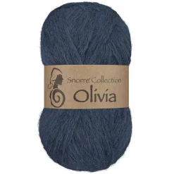 Viking Garn Olivia 50g mörk jeansblå | Ullgarn
