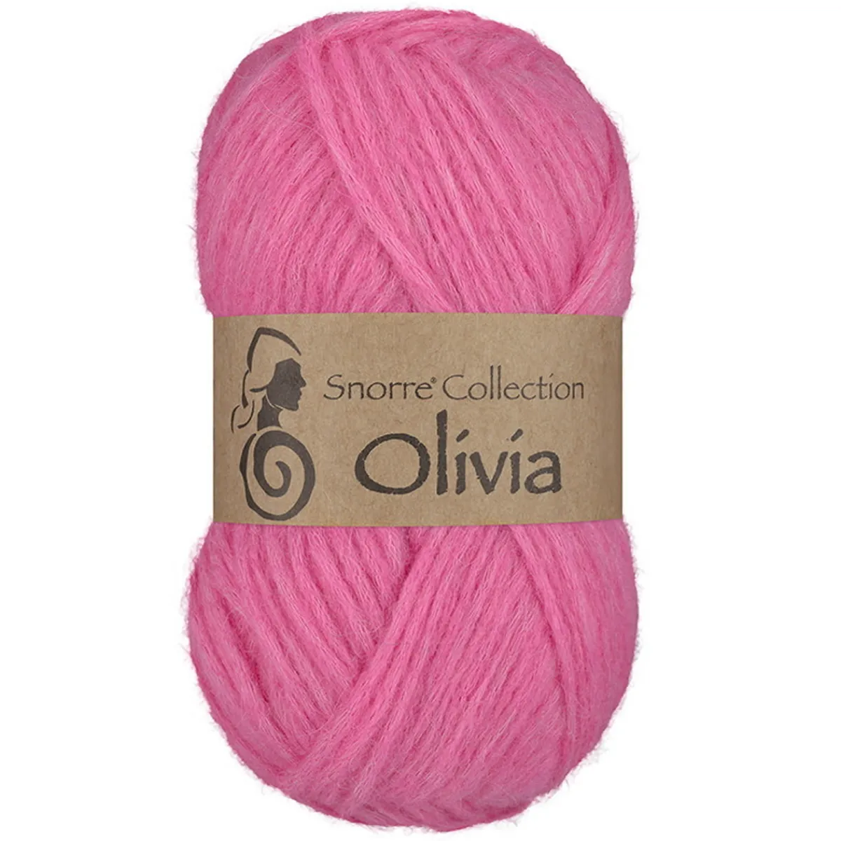 Viking Garn Olivia 50g rosa | Ullgarn