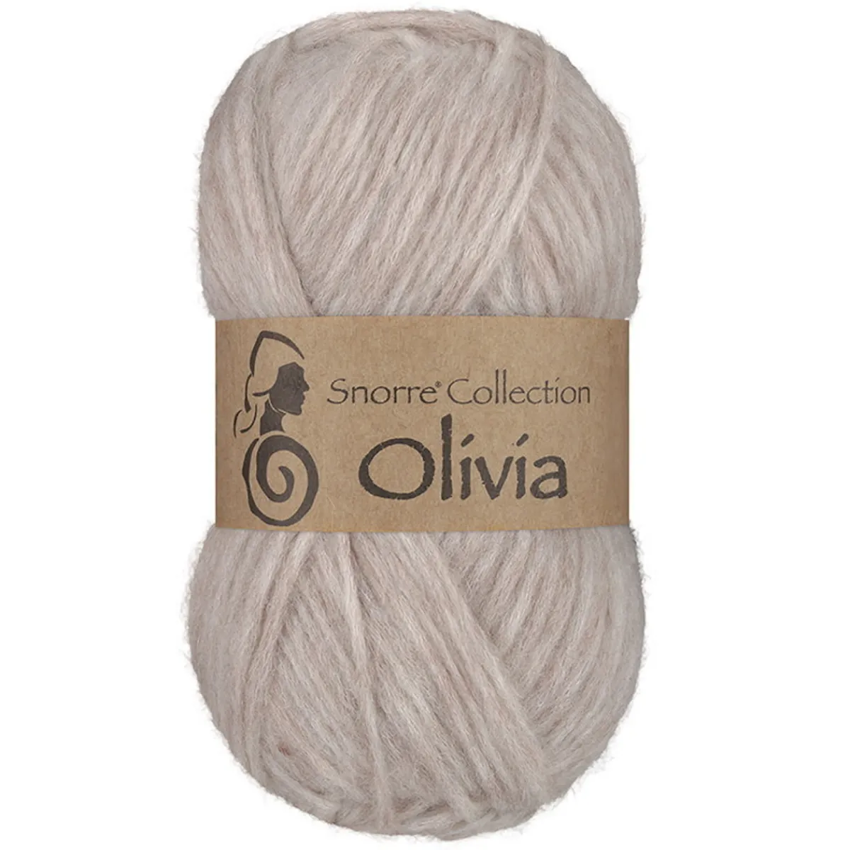 Viking Garn Olivia 50g sand | Ullgarn