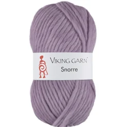 Viking Garn Snorre 100g ljuslila 267 | Ullgarn