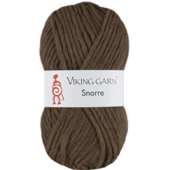 Viking Garn Snorre 100g mellanbrun 208 | Ullgarn
