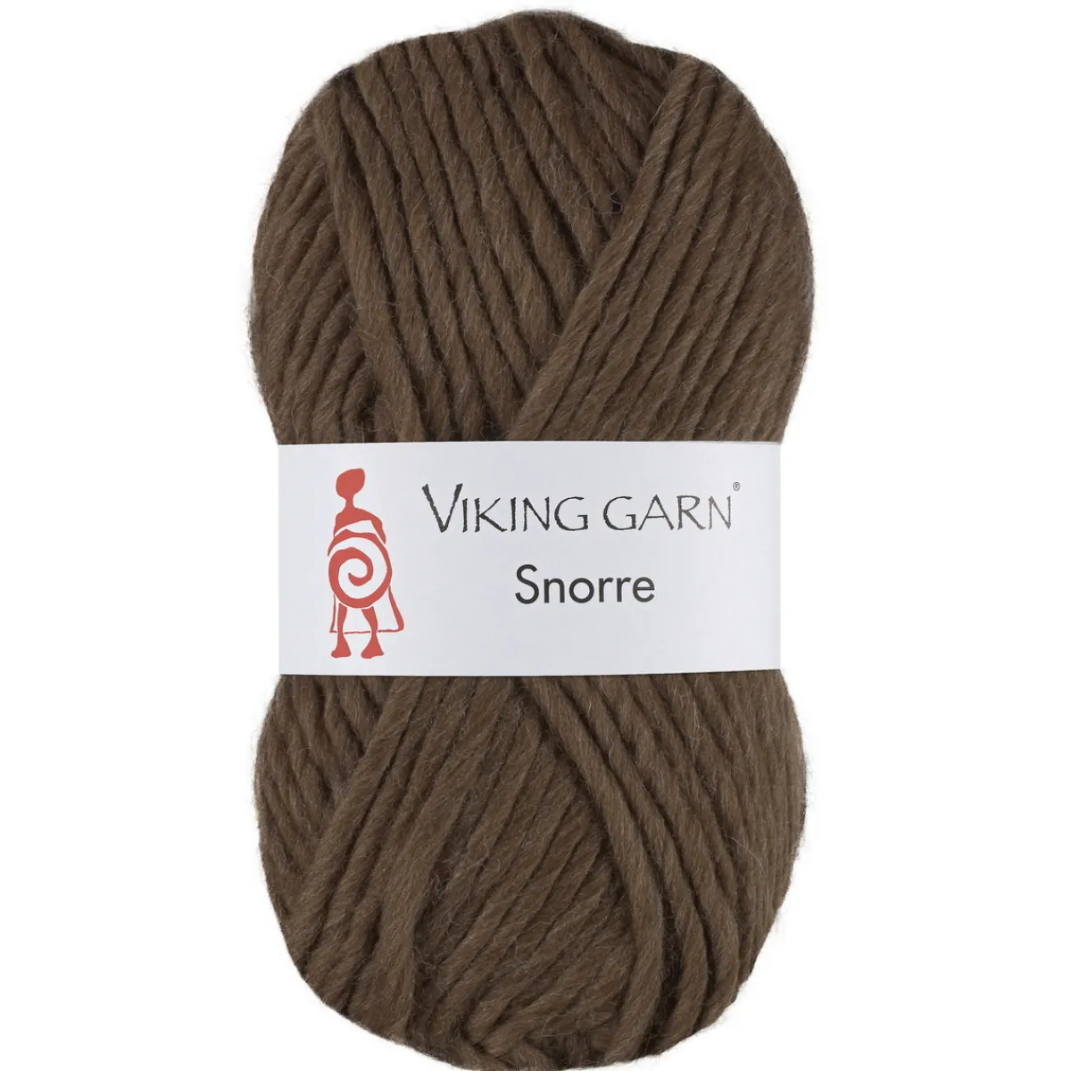 Viking Garn Snorre 100g mellanbrun 208 | Ullgarn